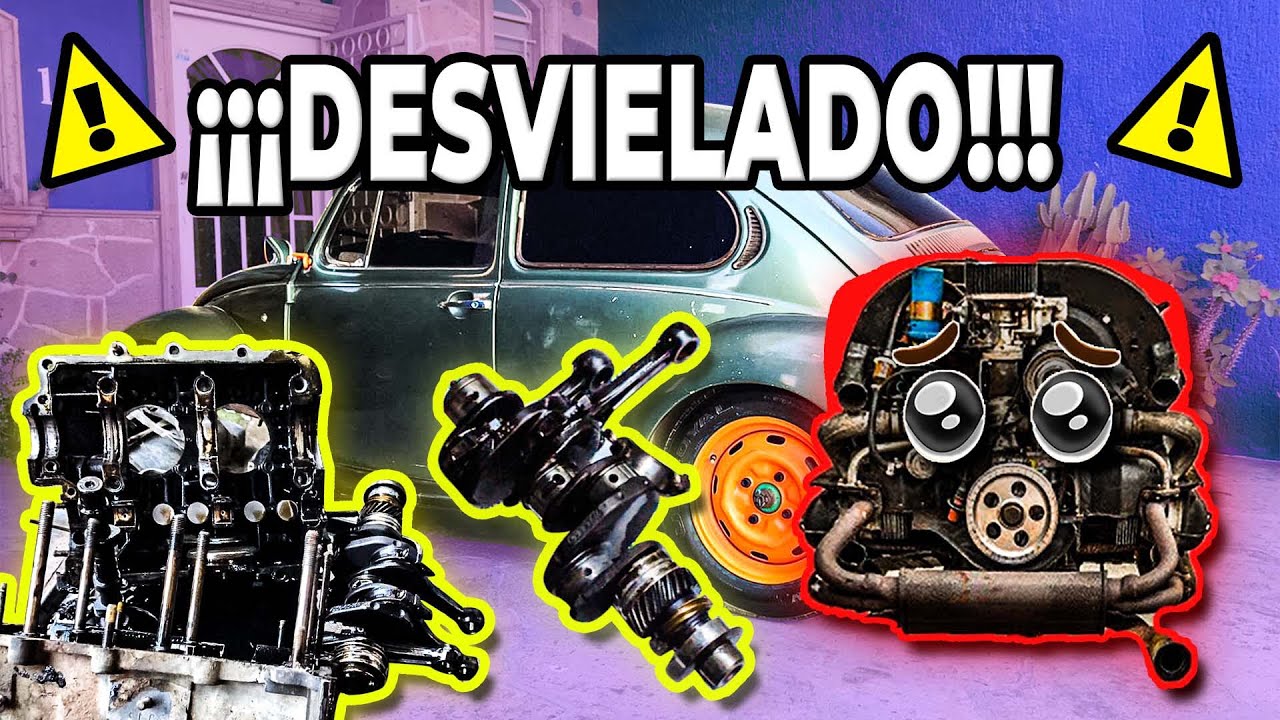 ASÍ SE ABRE EL MOTOR DE UN VOCHO. ME LLEVÉ UNA SORPRESA 🥹 🚘 | Sergio Hernández