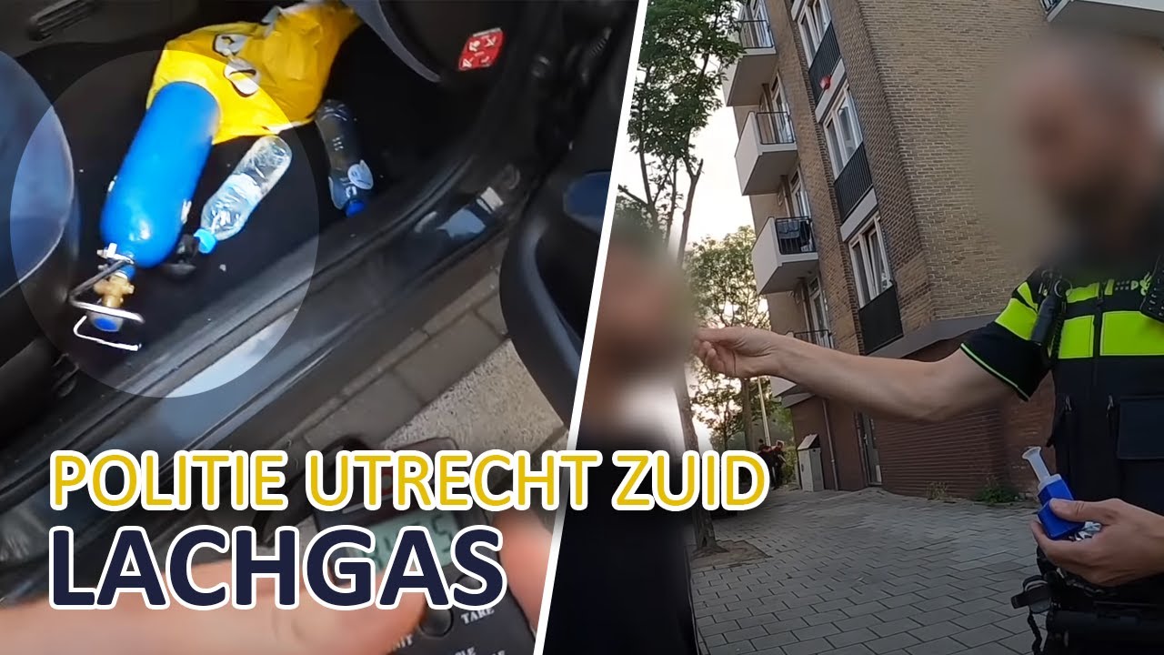 Politie Utrecht Zuid | Controle bestuurder met lachgas en aanhouding rijden onder invloed