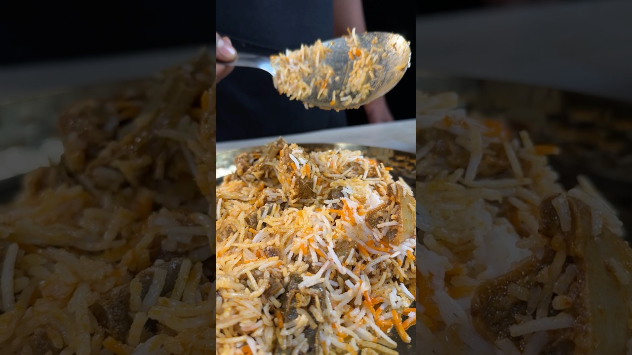 Lucknowi Mutton Biryani #shorts