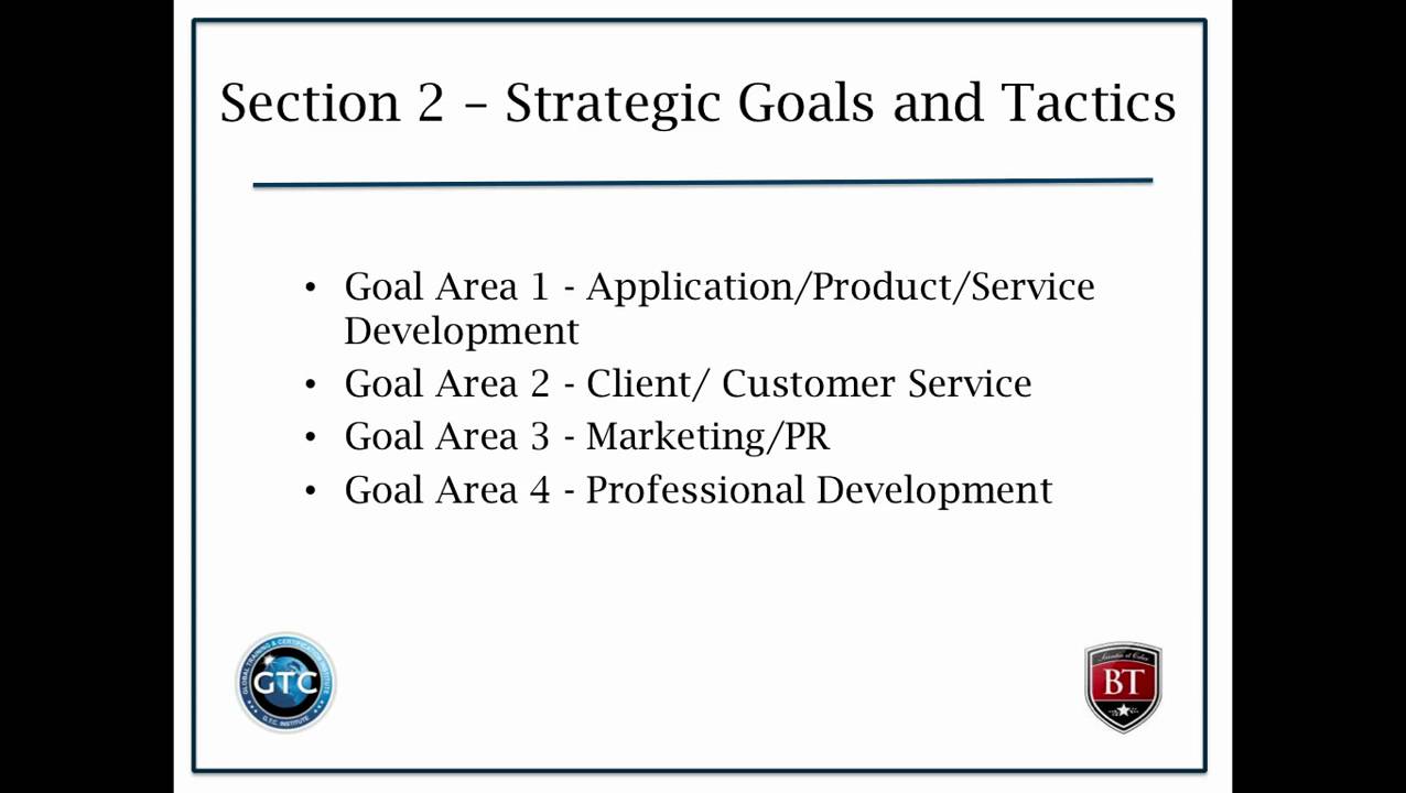 Creating a Strategic Business Development Plan