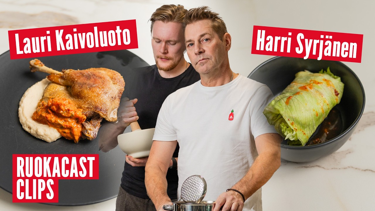 Huippukokit kokkaavat SÄILYKKEISTÄ | Harri Syrjänen vs. Lauri Kaivoluoto
