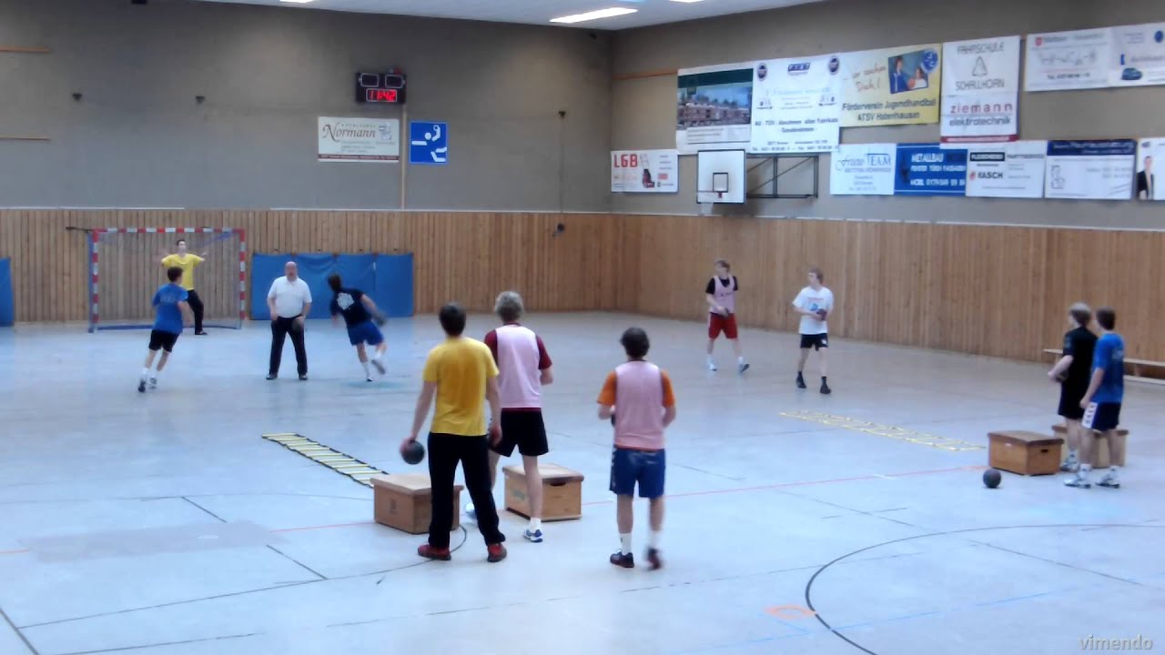 Wurfübung Komplex mit Vorbelastung