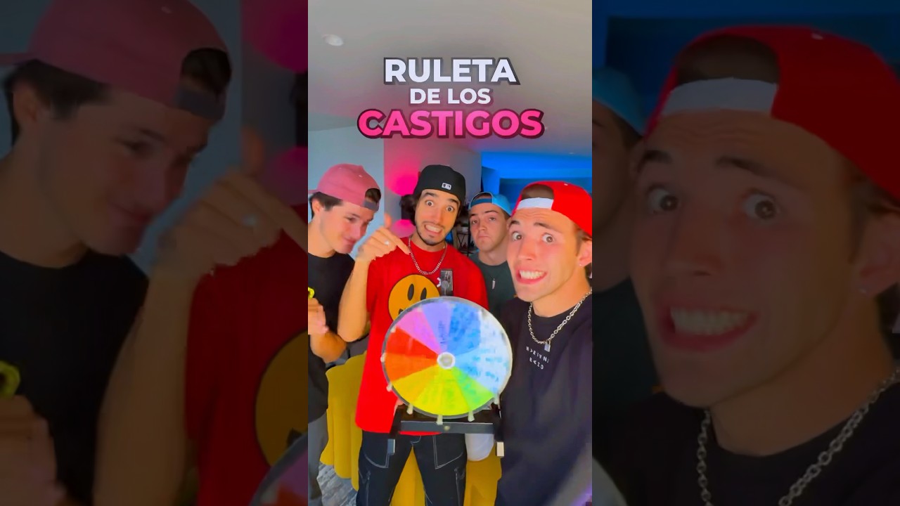 Esta es la ruleta de los CASTIGOS🔥🤕😈