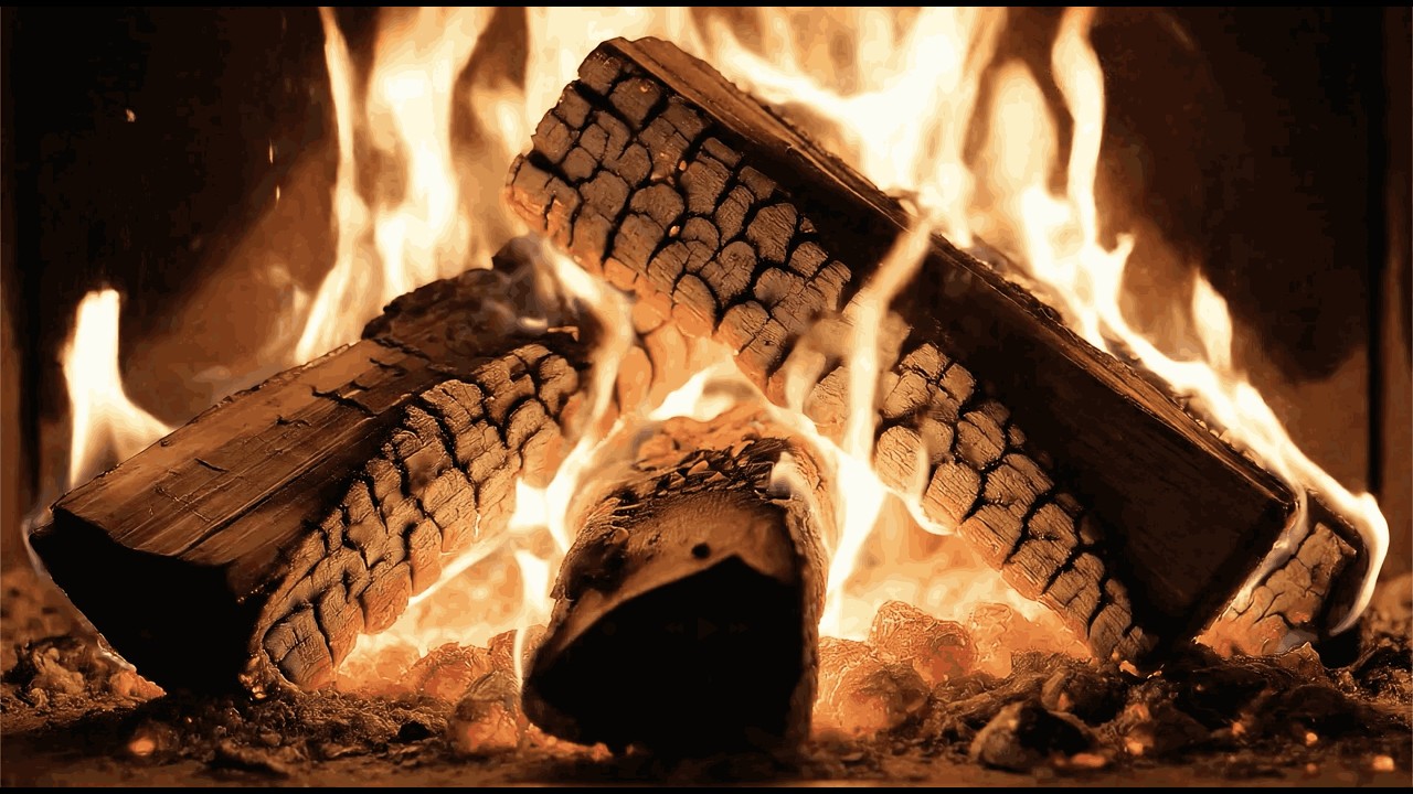 🔥 Cozy Fireplace 4K (LIVE 24/7). Fireplace with Crackling Fire Sounds. Christmas Fireplace 2026