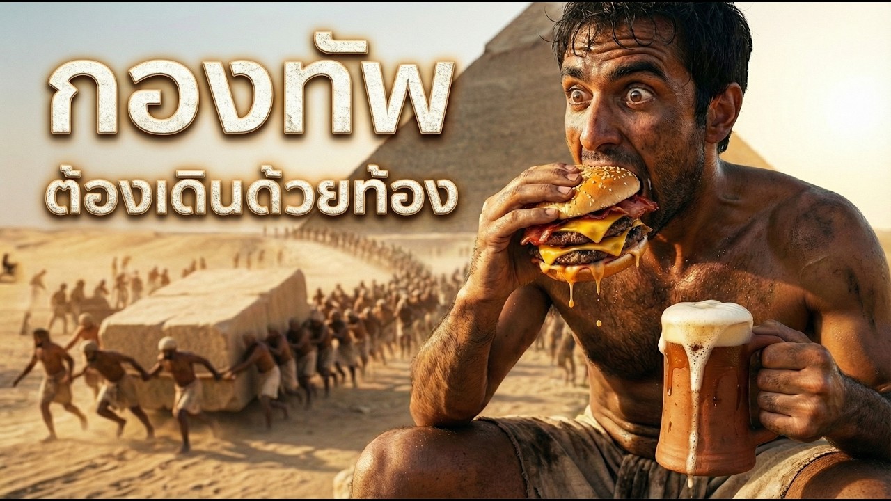 เลี้ยงคนงาน 20,000 คน สร้างพีระมิดกลางทะเลทราย! ทำได้ยังไง กินอะไร ?