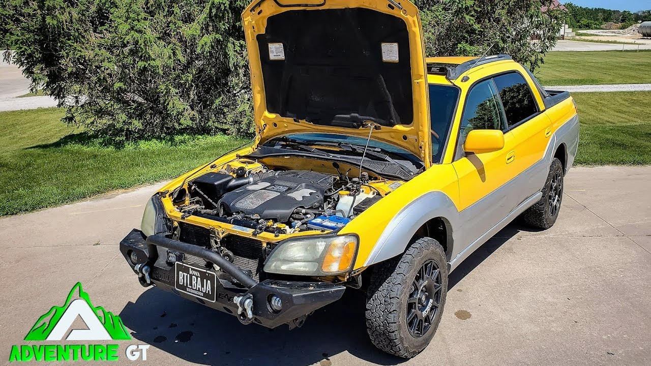 Building An Insane Off Road Subaru Baja In 10 Minutes!