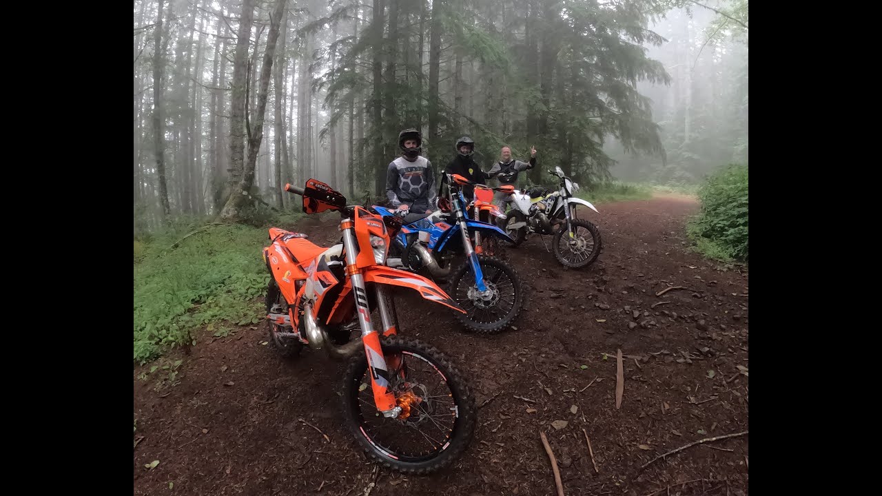 24' KTM 300 XC-W and XC / Rider's First Ride on 2-stroke 300 XC