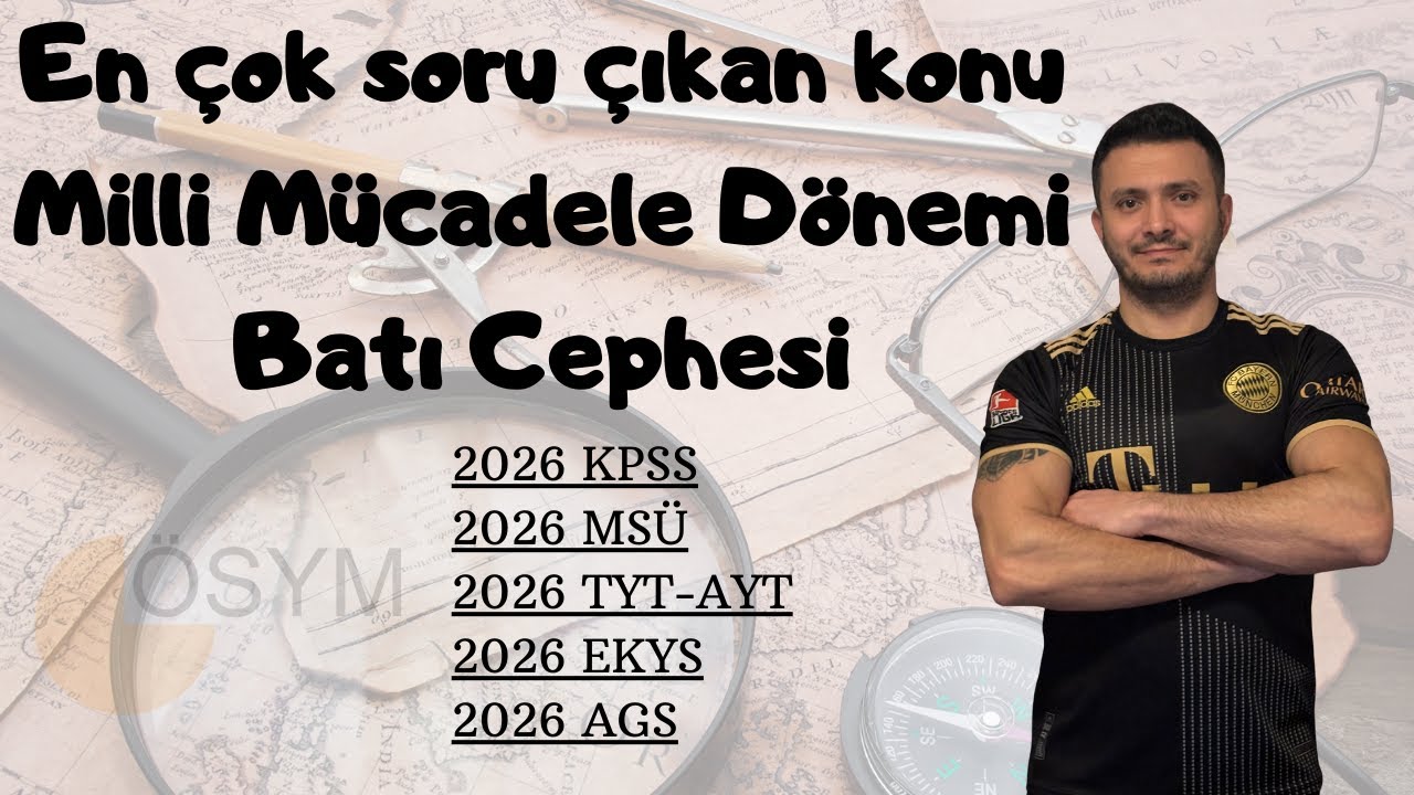 BATI CEPHESİ | İNKILAP TARİHİ | TYT AYT KPSS EKYS AGS | Görevde Yükselme