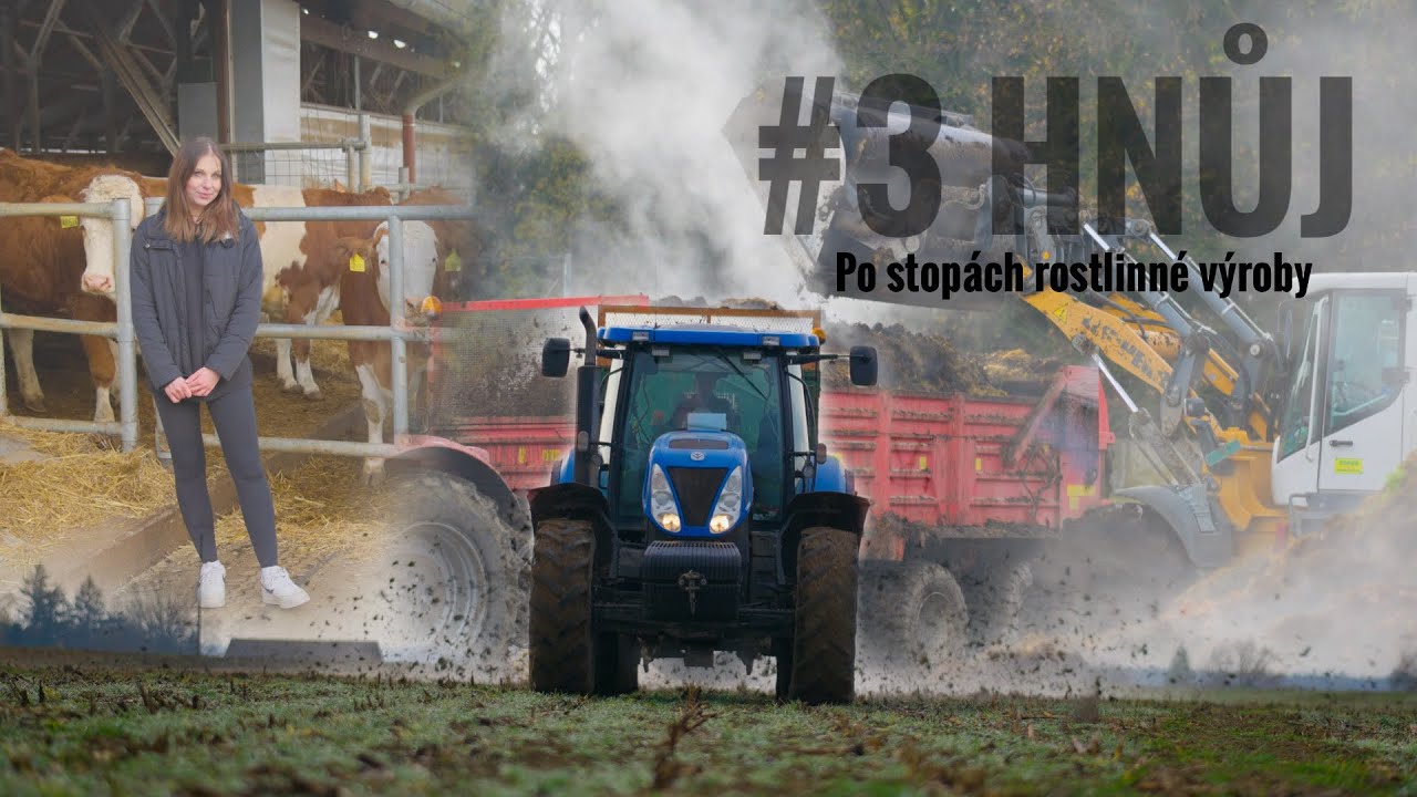 #3 Po stopách rostlinné výroby I HNOJENÍ hnojem I ZOPOS @simcamysakova9409