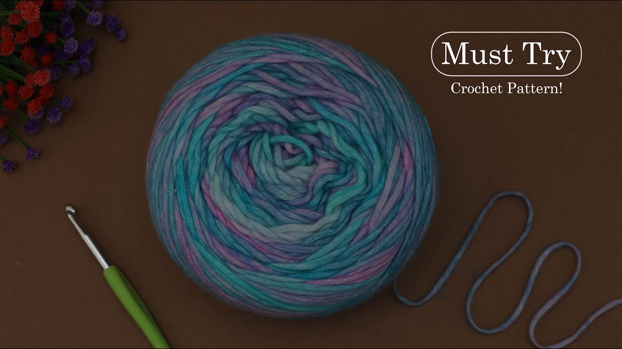 The Prettiest Crochet Stitch I&rsquo;ve Ever Made ✨ Step by Step Tutorial