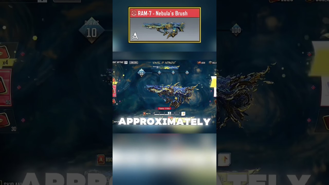 Doing the maximum upgrade on ram 7 mythic #codm #callofdutymobile