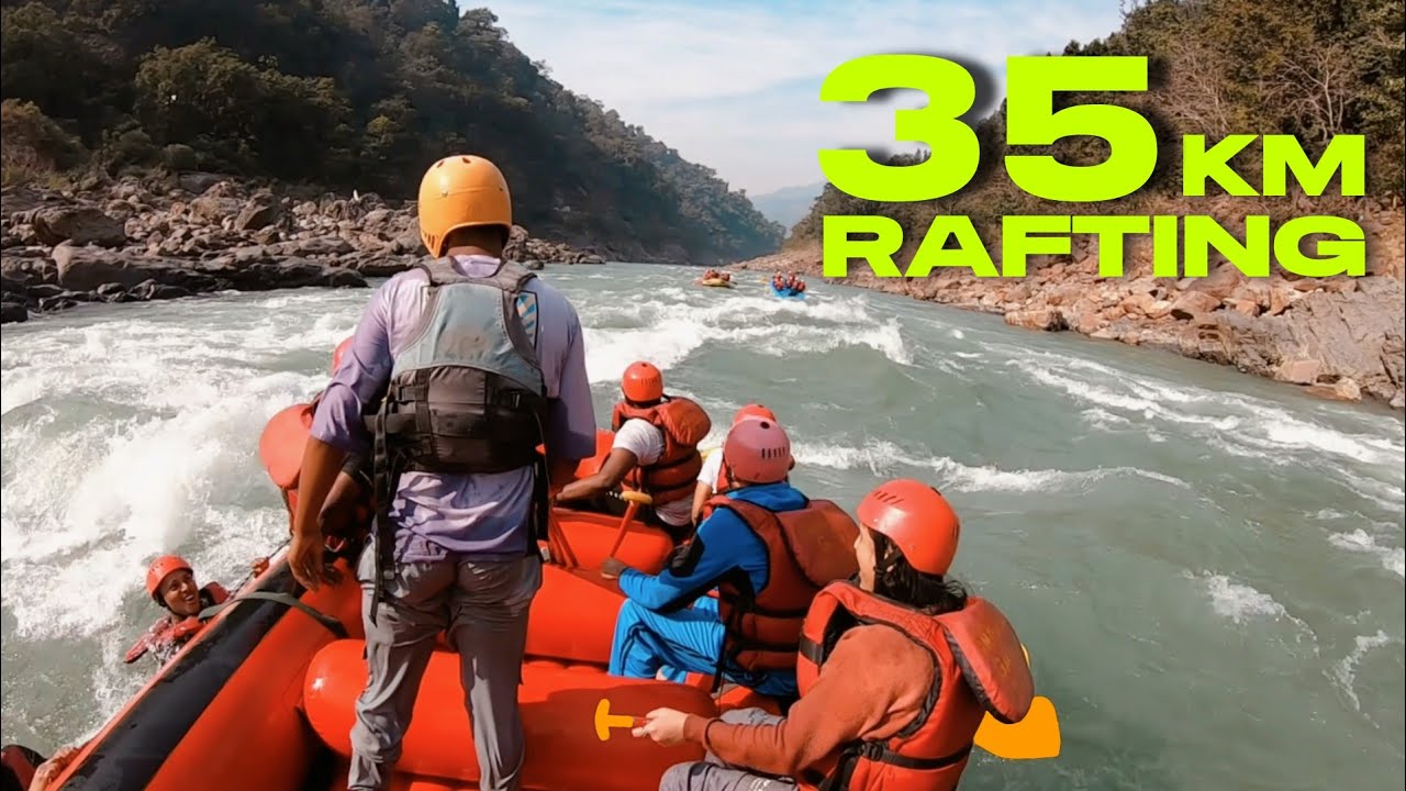 Complete Rishikesh Rafting Video | 35 KM 4K GoPro Footage