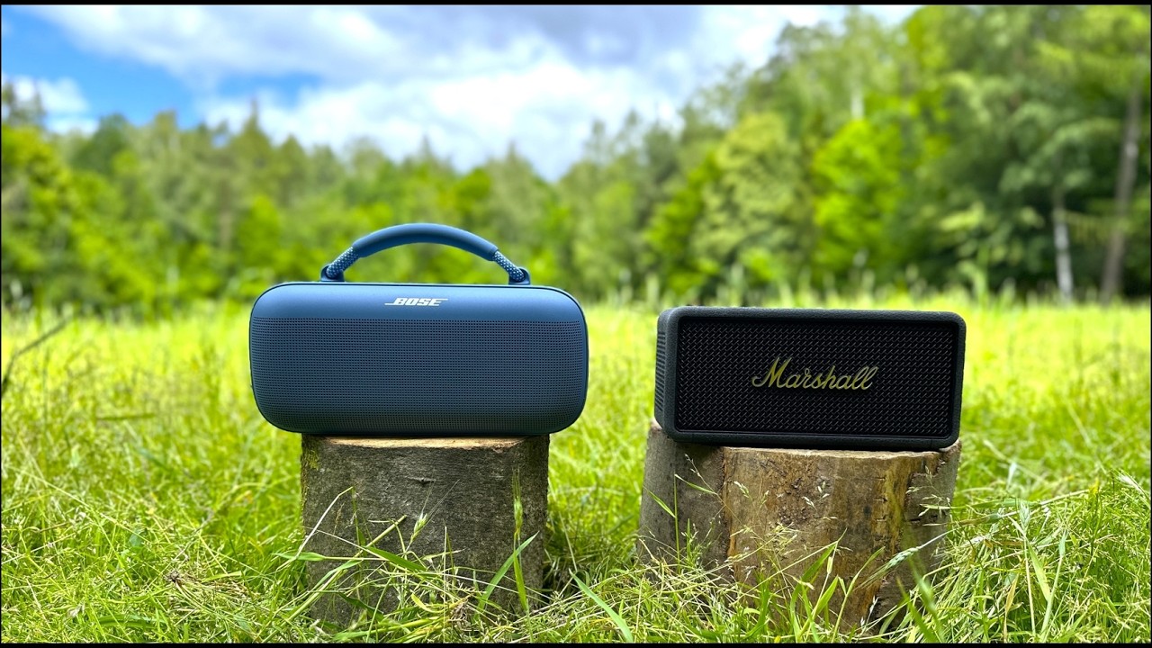 *BOSE  SOUNDLINK  MAX* Dobry dźwięk i Bass* vs * MARSHALL  MIDDLETON - Test