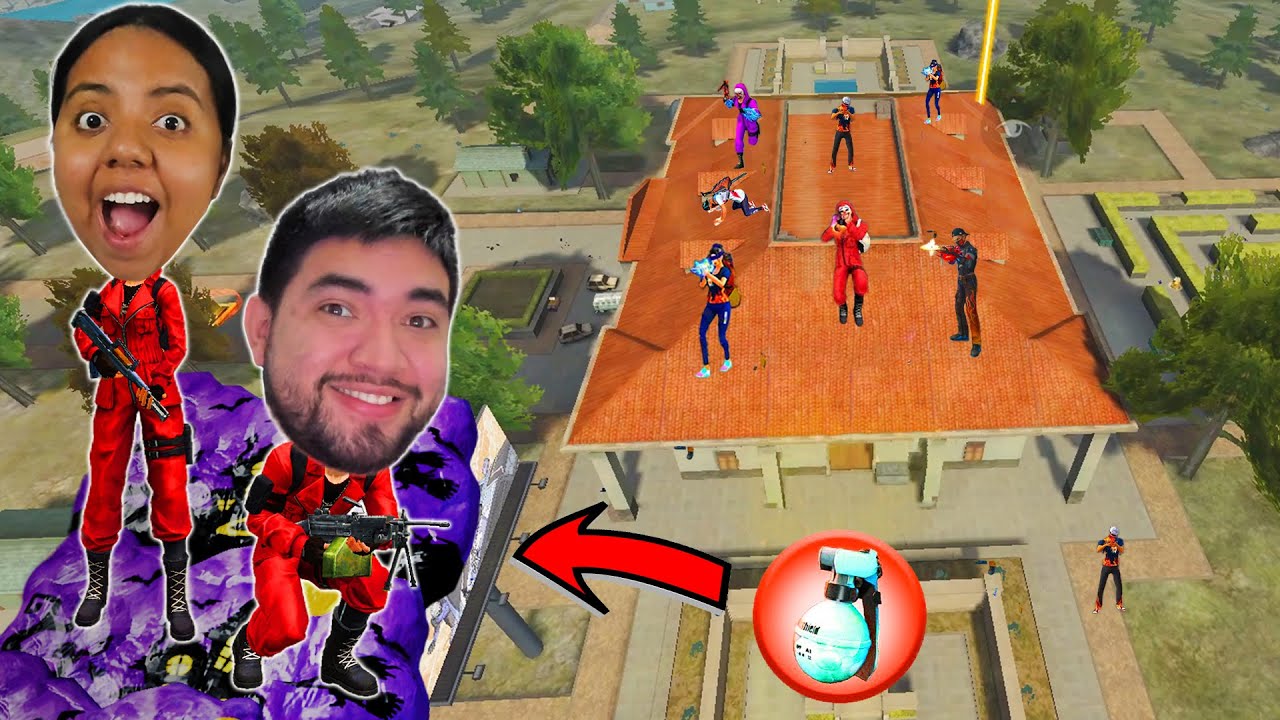 RETO CAMPERO CON LAS PAREDES PEQUEÑAS EN FREEFIRE 😱 IMPOSIBLE