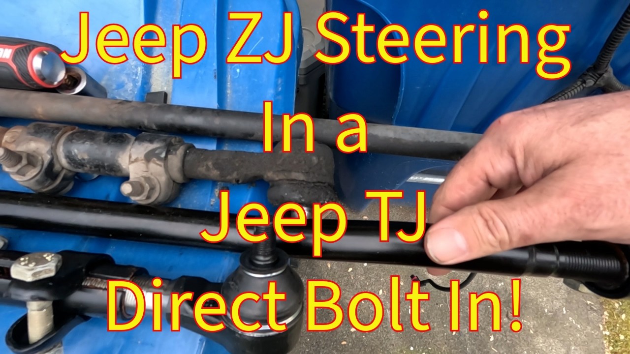 Upgrading the Jeep TJ steering linkage with Jeep ZJ parts. | This Old TJ