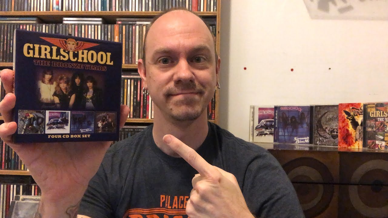 Girlschool - The Bronze Years - Boxset Review & Unboxing