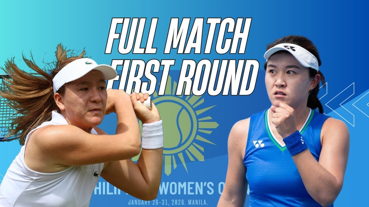 Full Match: Lulu Sun vs Zhu Lin | First Round | Philippine Women's Open 2026 - Manila