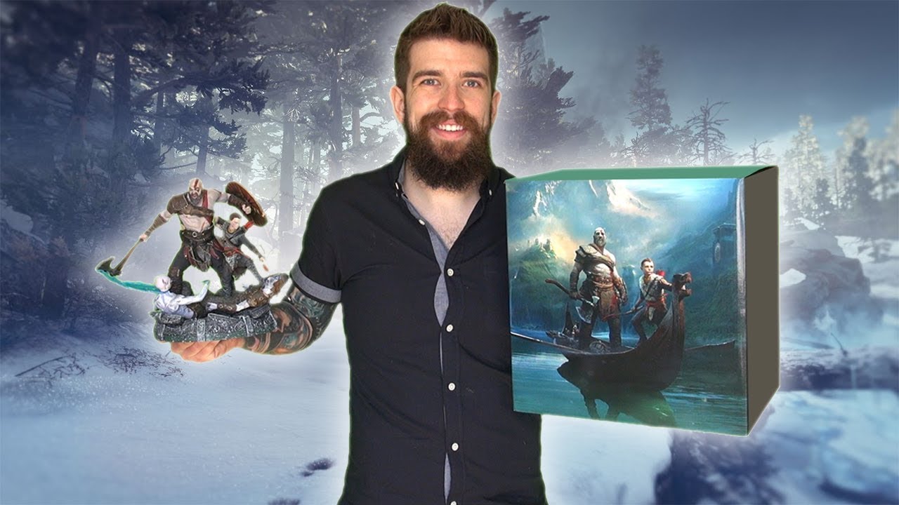 God Of War (2018) (Collector's Edition, PS4) - Game Unboxing (w/Giveaway) | DanQ8000