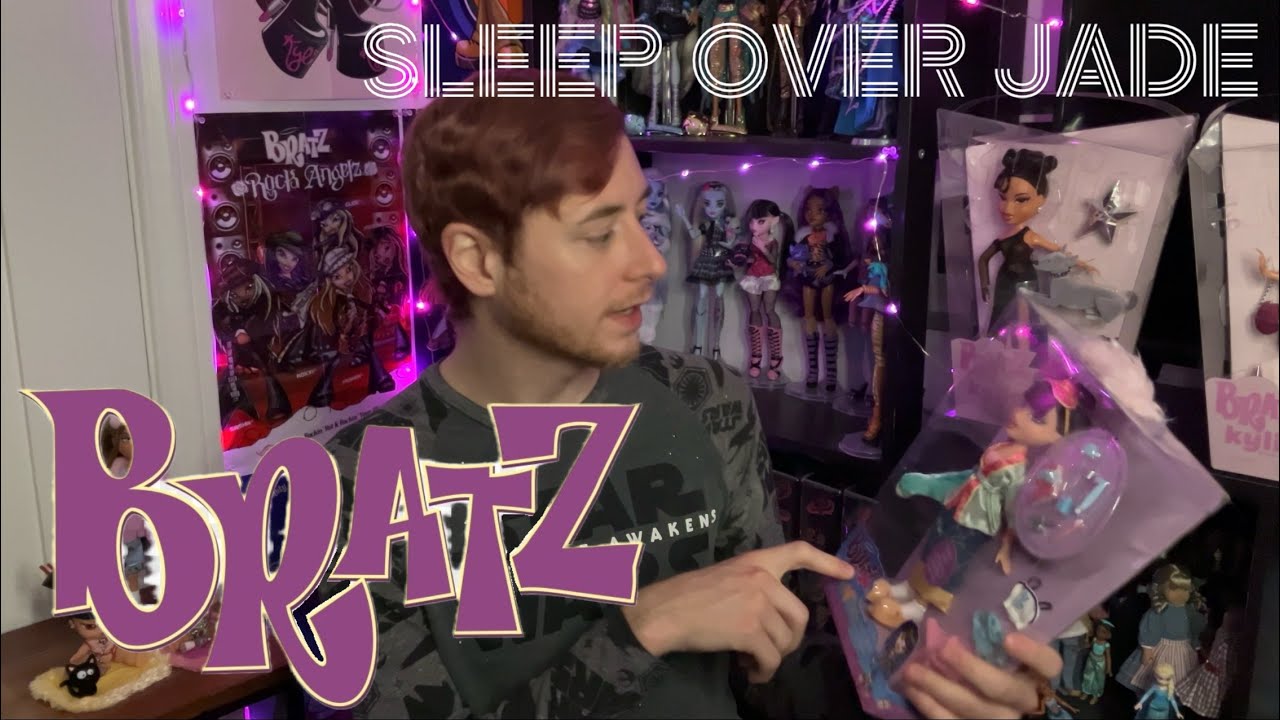 BRATZ SLEEPOVER JADE DOLL UNBOXING