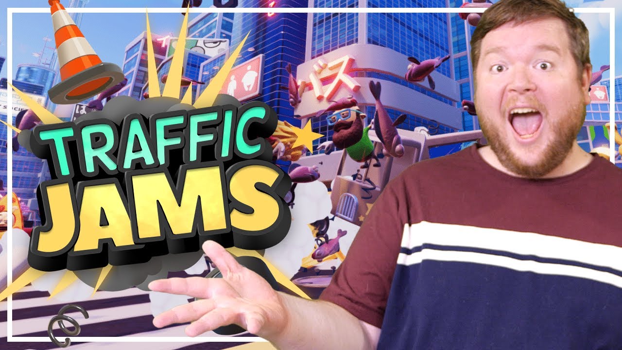 RIDICULOUS  TRAFFIC BASED MULTIPLAYER MAYHEM - Traffic Jams (VR gameplay)