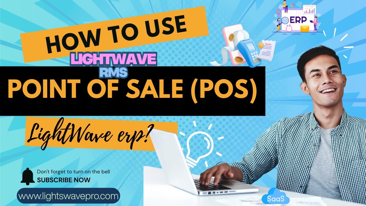 How to Use Point Of Sale (POS) in LightWaveErp || lightswavepro.com (Software Demo)