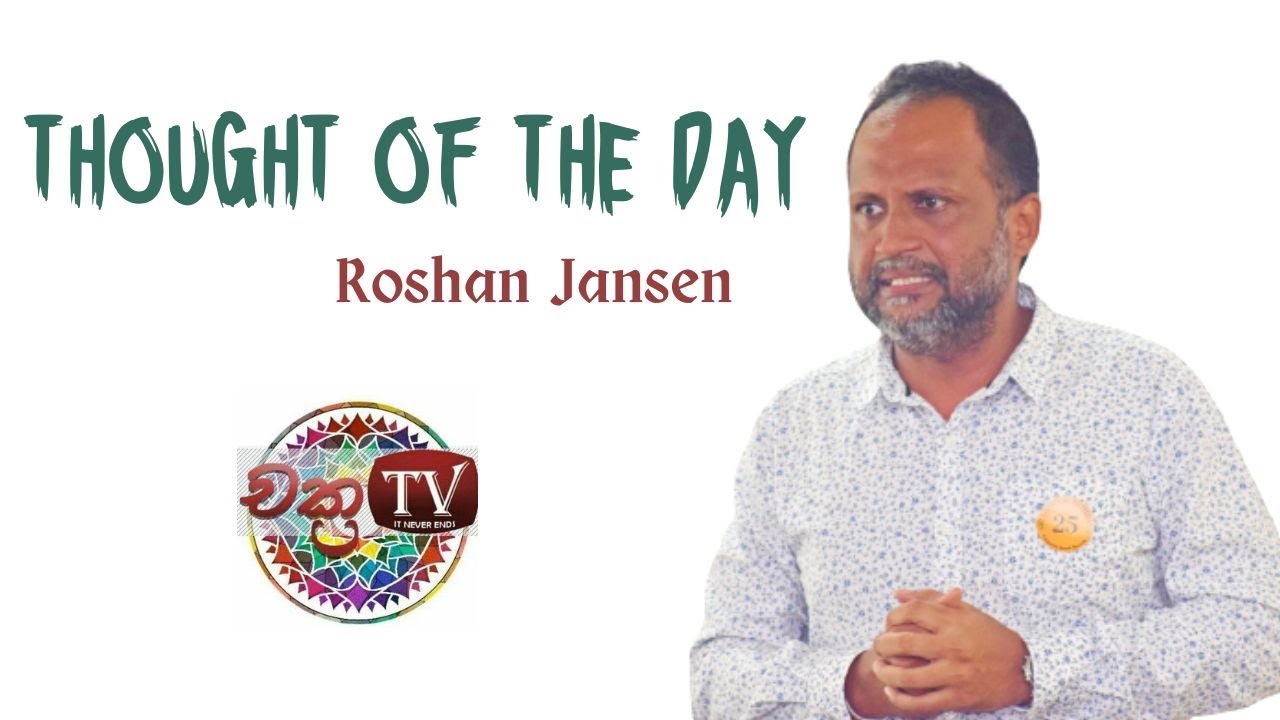 Thought Of The Day V with Rohan Jansen @ChaKraTV