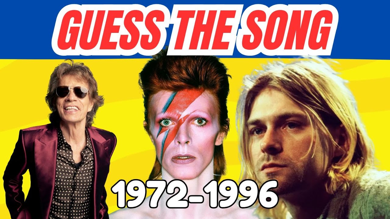 Guess the Song 🎵 | One Song per Year 1972-1996 | Music Quiz