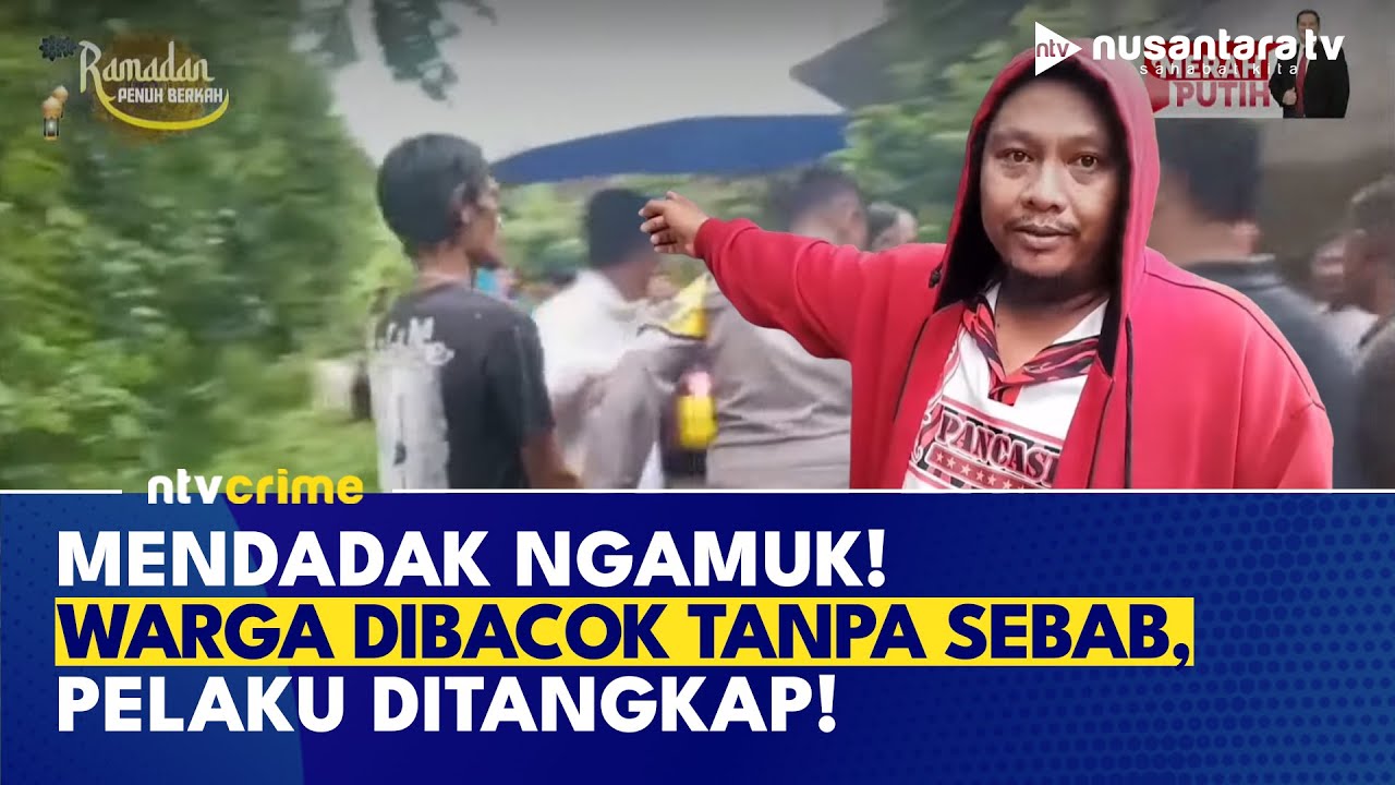 Insiden ODGJ Bacok 3 Warga di Gunung Putri, Polisi Lakukan Penyelidikan | NTV CRIME