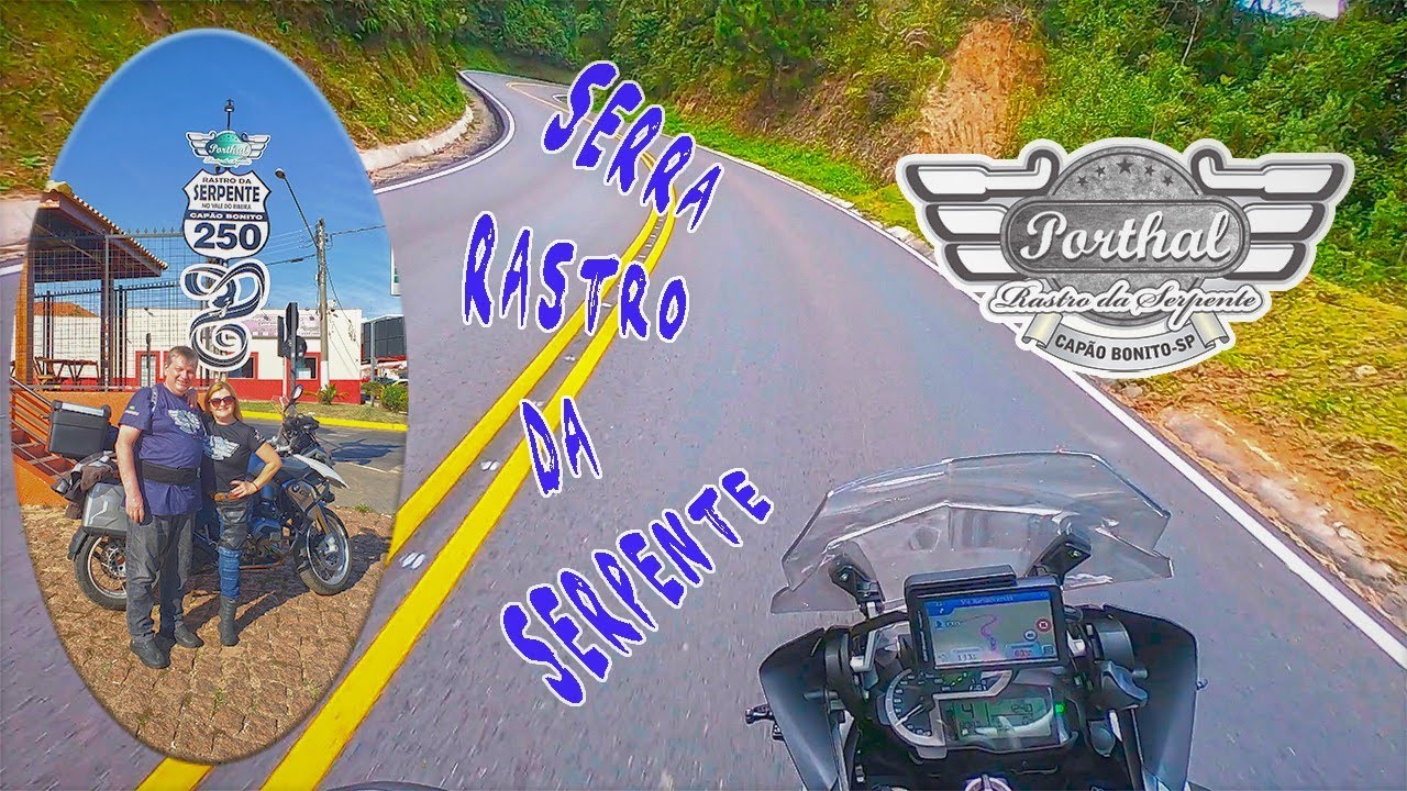 Passeio de moto pela Serra Rastro da Serpente
