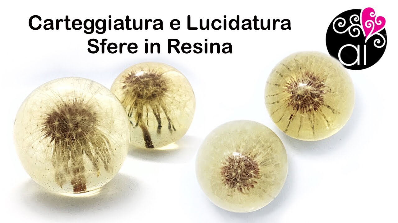 Carteggiatura e lucidatura di una Sfera in Resina | Carte Vetrate e Crema Polish