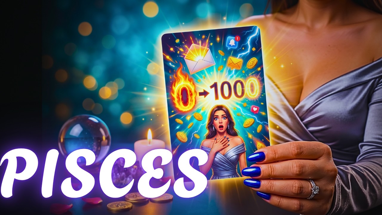 PISCES 🚨🔥 LAST MINUTE SURPRISE &mdash; U Go From 0 To 1000 OVERNIGHT & News So Shocking U Won't Sleep! 😱📈