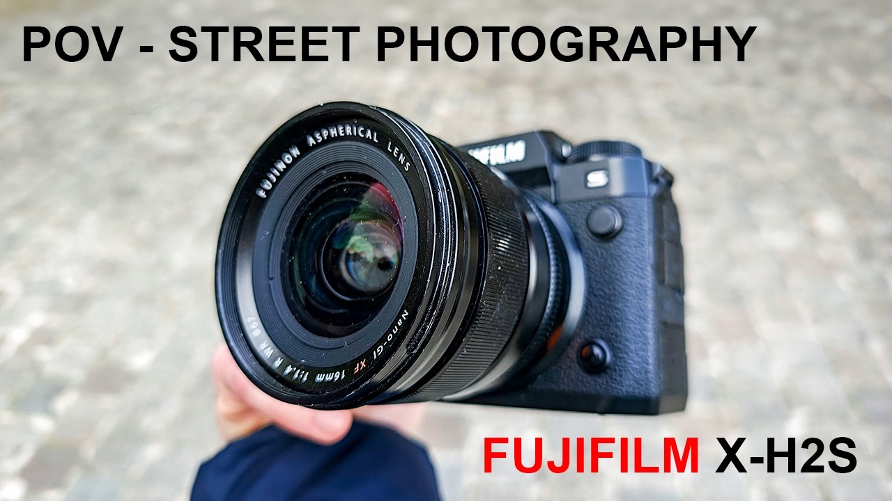 POV Street photography with the FUJIFILM X-H2S & 16 mm Prime lens | Creative Connect #fujifilm #xh2s