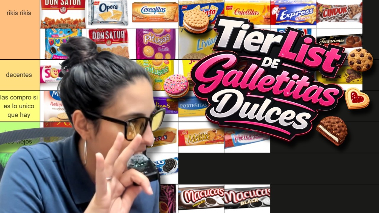 tierlist completamente subjetiva de galletitas dulces 🍪