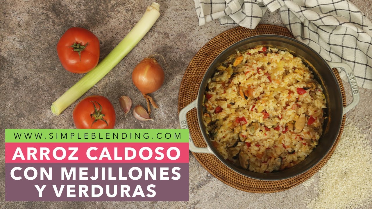 ARROZ CALDOSO CON MEJILLONES Y VERDURAS | El mejor arroz caldoso de marisco | Arroz en cocotte