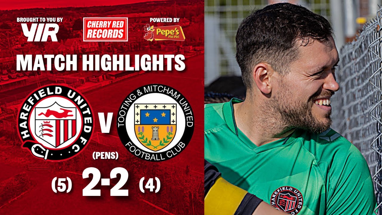HAREFIELD UNITED vs TOOTING & MITCHAM | Full Match Highlights