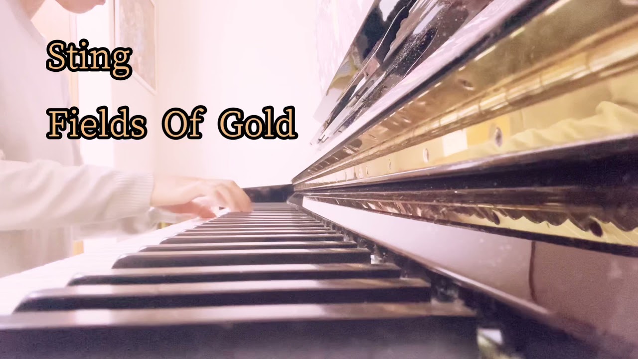 Sting-Fields Of Gold/ピアノソロ/即興耳コピ/Healing Piano