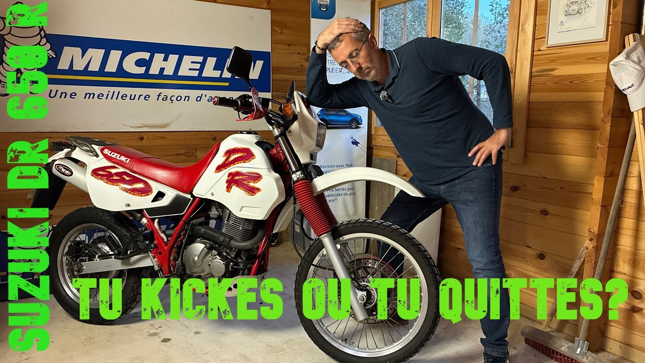 #moto DR650R Suzuki ‘ 93 / permis A2 Presentation #youngtimer #trails 