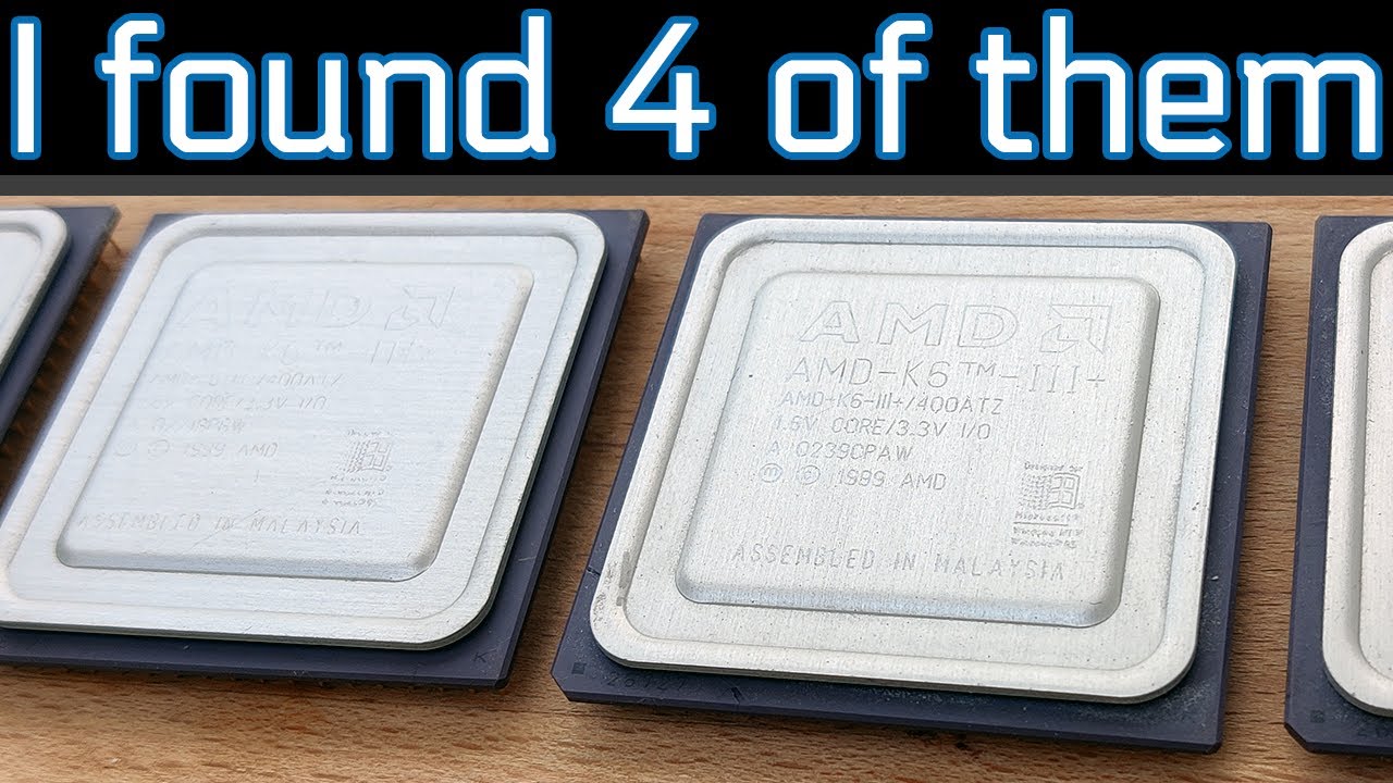 I Found Rare AMD K6-III+ CPUs and Broken Dreams 😥