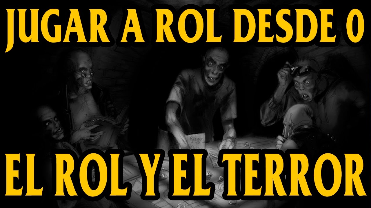 COMO JUGAR A ROL DE TERROR: Manual de Rol.