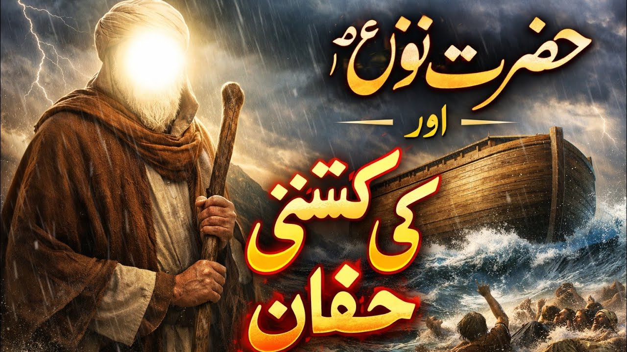 حضرت نوحؑ اور طوفان کی کشتی | قرآن کا سچا واقعہ | Nuh AS Story | Islamic Story