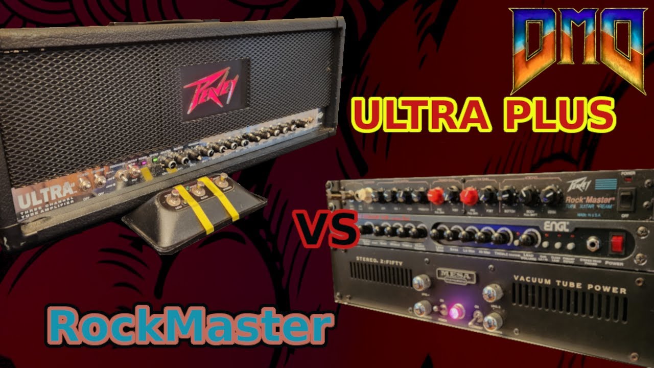 Peavey Ultra Plus 120 vs Peavey Rockmaster