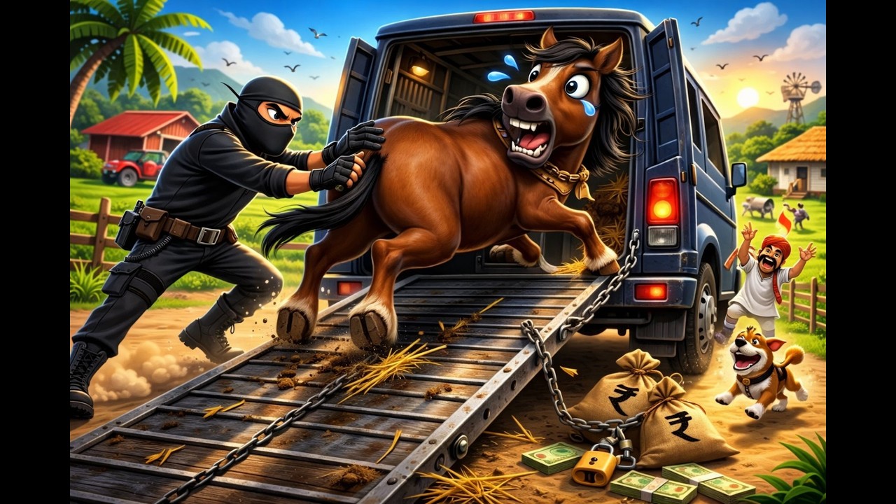 Thief in the Farm! 😱 Every Animal is Gone 🐄🐑 | Police Officer Saves the Day 👮‍♂️