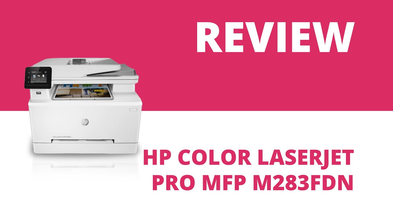 HP Color LaserJet Pro MFP M283fdn A4 Colour Multifunction Laser Printer