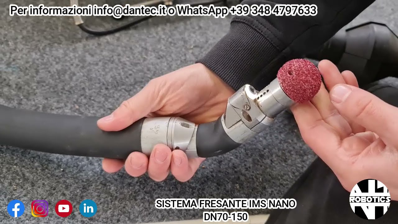 Fresa per tubi DN70 - 150 - IMS NANO
