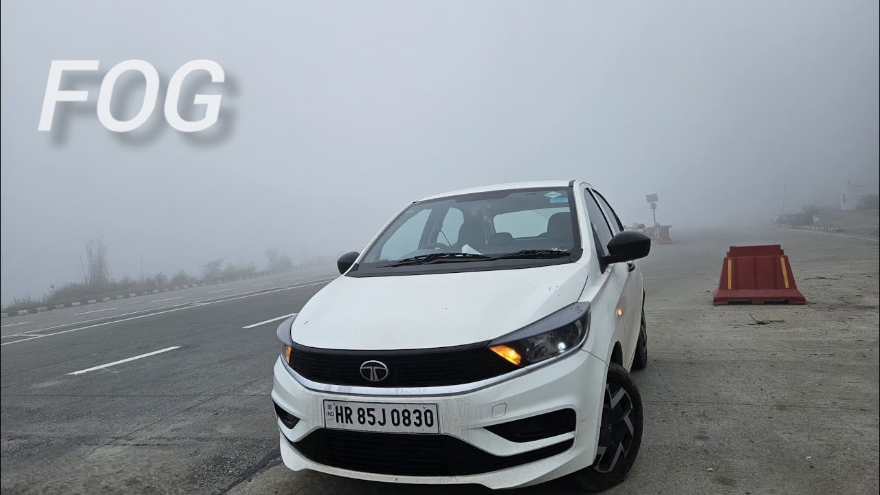 Driving pov in Dense Fog 🥶