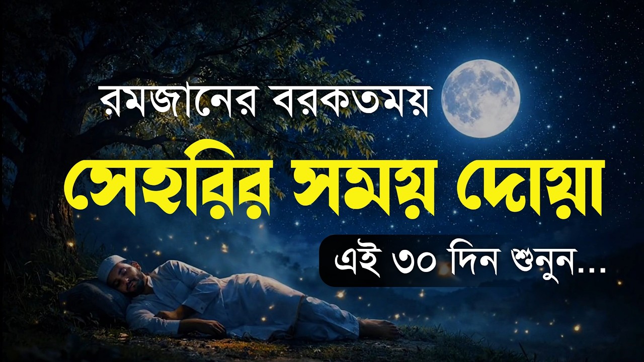 সেহরির সময় দোয়া ও তেলাওয়াত | রমাদানের ৩০ দিনের সুন্দর আমল | Dua in RAMADAN \ Alaa Aqel