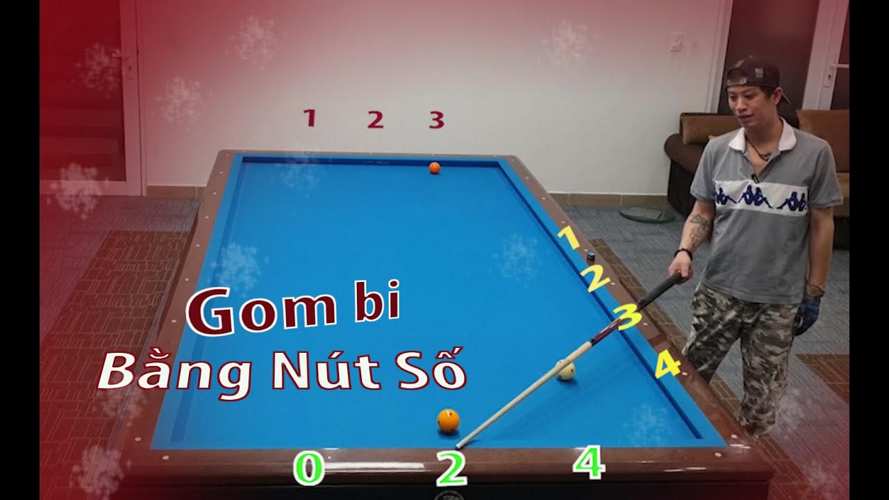 Gỡ bi Xấu bằng NÚT SỐ - LE KHIEM BILLARD CHANNEL