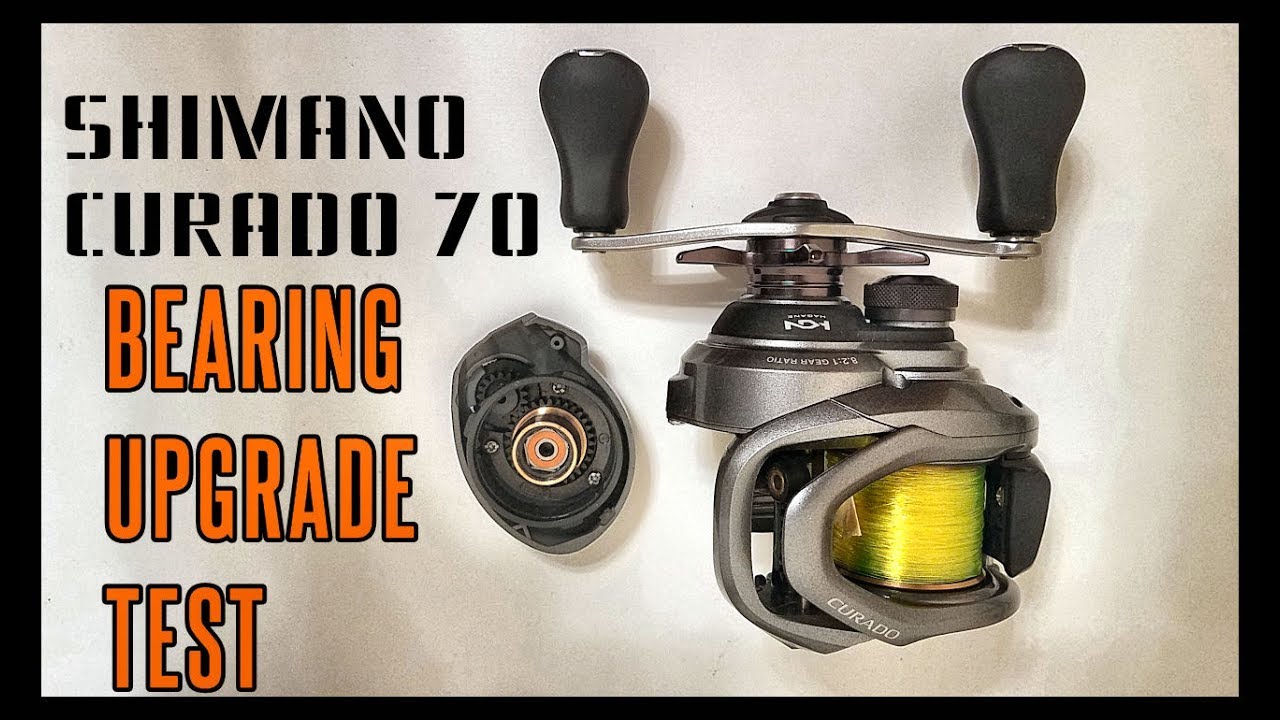 Керамические подшипники за 10 долларов против стандартных. Часть 3: SHIMANO CURADO 70 — катушка з...