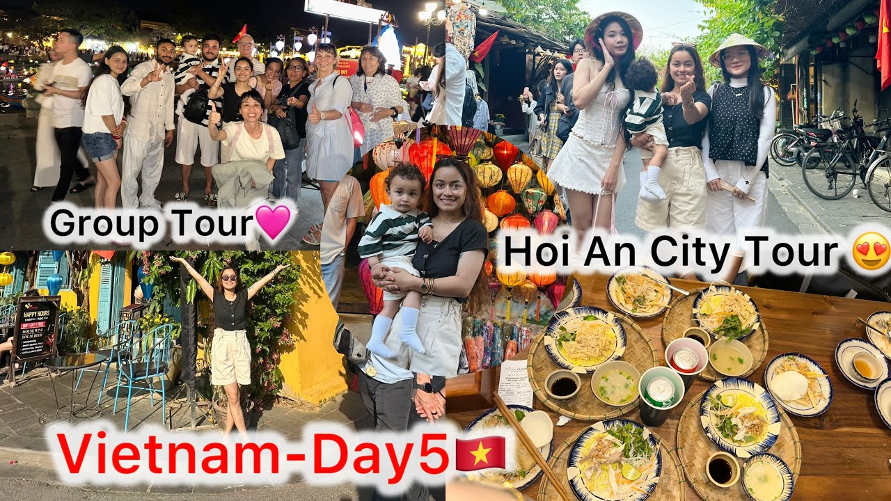 Hoi An city tour 😍| Day -5 in Vietnam 🇻🇳 | #Vlog168 #familyvlogs #dailyvlogs 