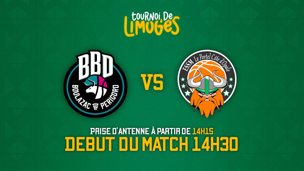 ESSM Le Portel - Boulazac (Tournoi de Limoges)